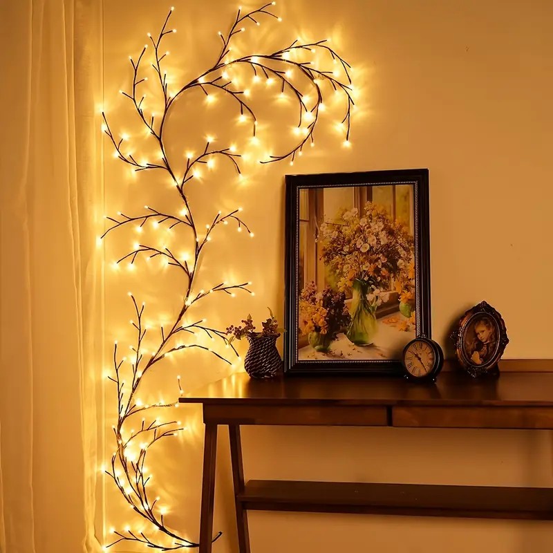 Wall Decor Lighting Tree - ไฟประดับ LED 144 ดวง รูปทรงกิ่งไม้ สำหรับตกแต่งผนังห้องนอน