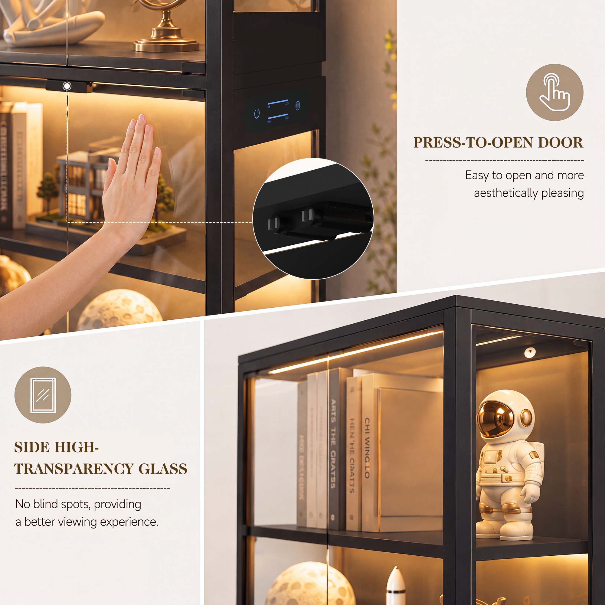 ตู้โชว์ 5 ชั้น TCGBKAF พร้อมปร - Office Lighting Decor บทวิจารณ์และราคา