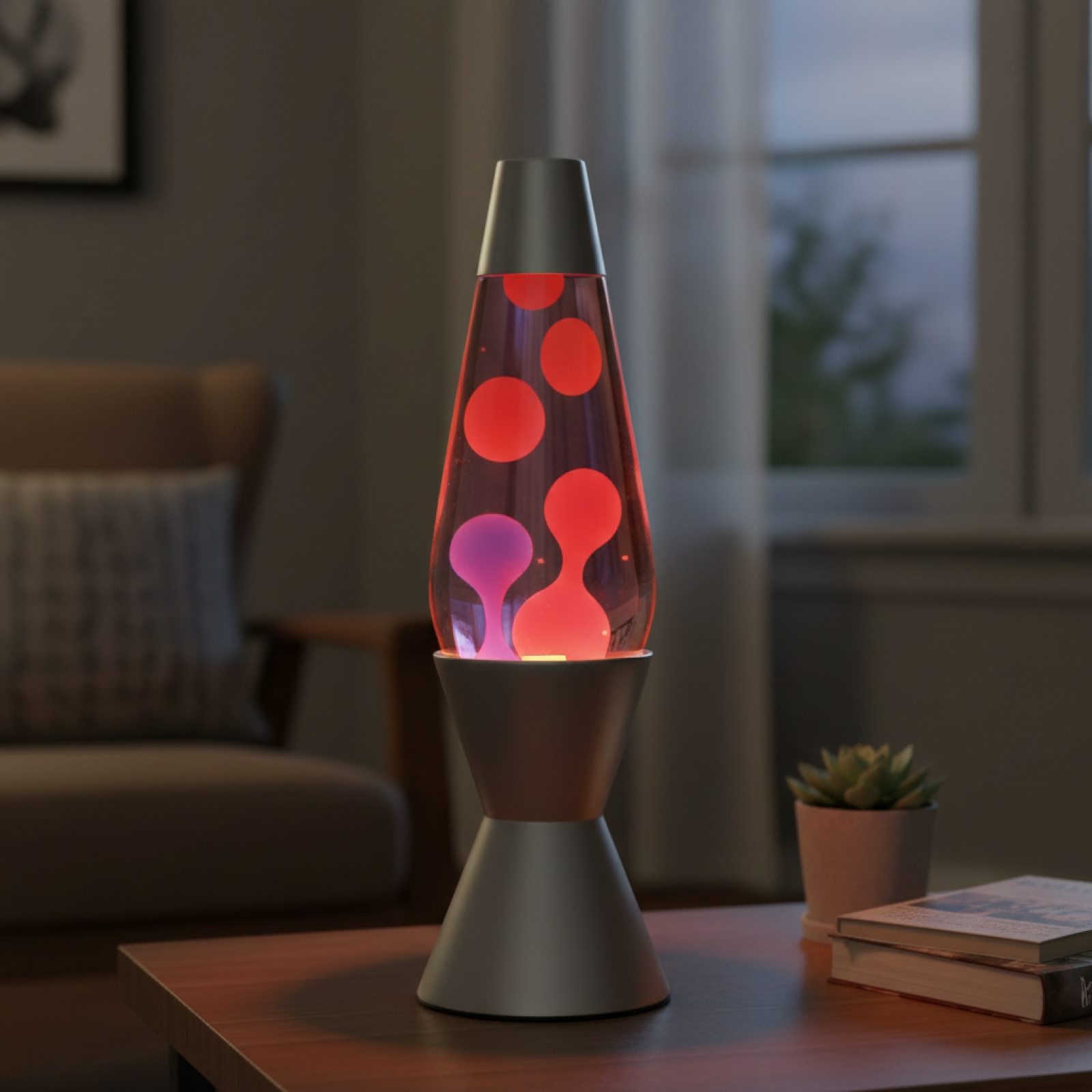 หลอดไฟลาวาปรับความสว่างได้ สำห - Lava Lamp Desktop บทวิจารณ์และราคา