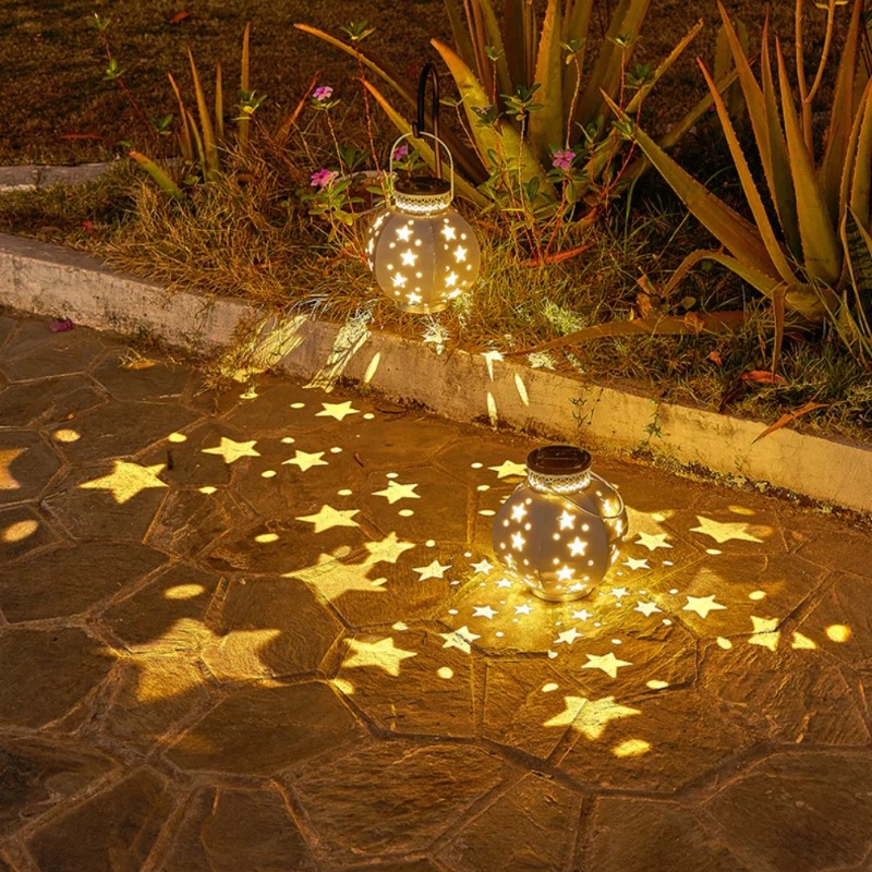 โคมไฟโปรเจคเตอร์รูปดาวสำหรับสว - Lighting Decoration Outdoor บทวิจารณ์และราคา
