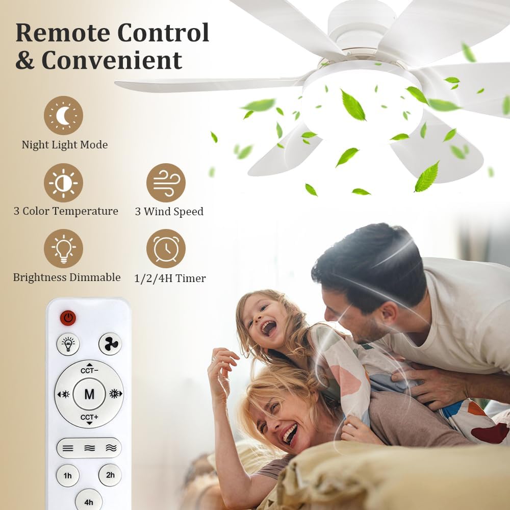 พัดลมติดเพดานพร้อมรีโมท, พัดลม - Lighting Decor Home บทวิจารณ์และราคา