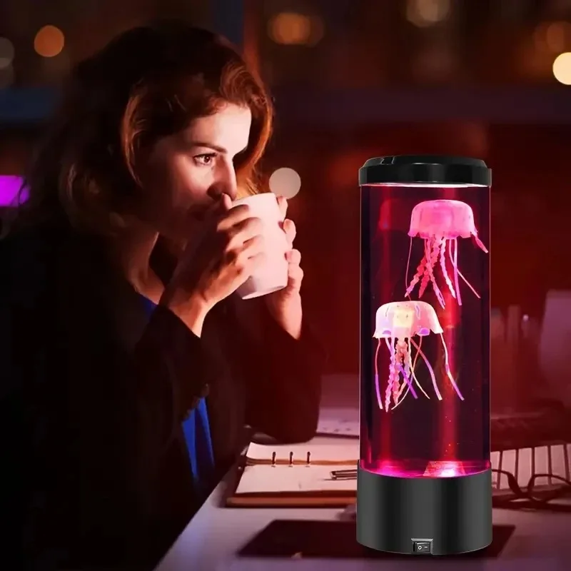 แมงกะพรุนโคมไฟลาวา Aquarium Oc - Lava Lamp Desktop บทวิจารณ์และราคา