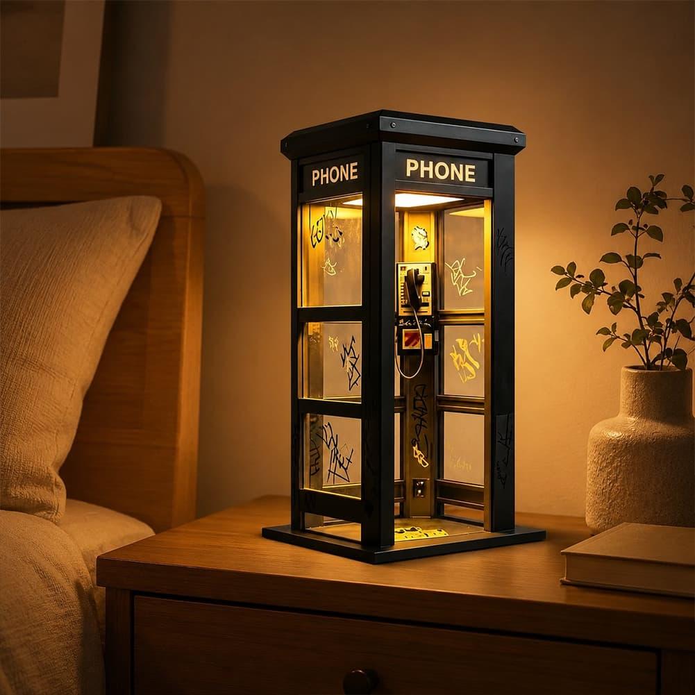 โคมไฟตั้งโต๊ะรูปตู้โทรศัพท์กรา - Lighting Decor For Bedroom บทวิจารณ์และราคา