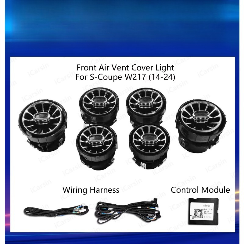 ไฟตกแต่งภายในรถยนต์ W217 W222  - Lighting Interior Decor บทวิจารณ์และราคา