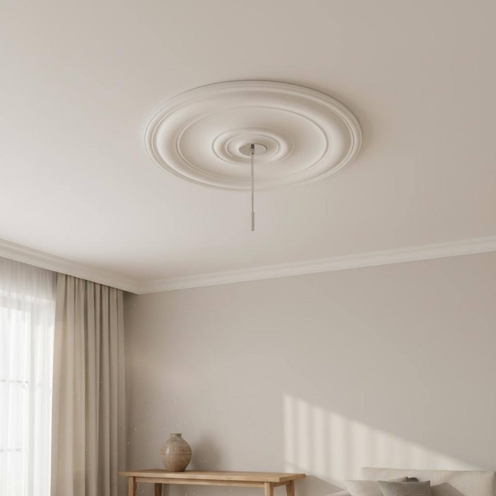 แผ่นปิดฝ้าเพดานทรงกลม ดีไซน์ยุ - Lighting Interior Decor บทวิจารณ์และราคา