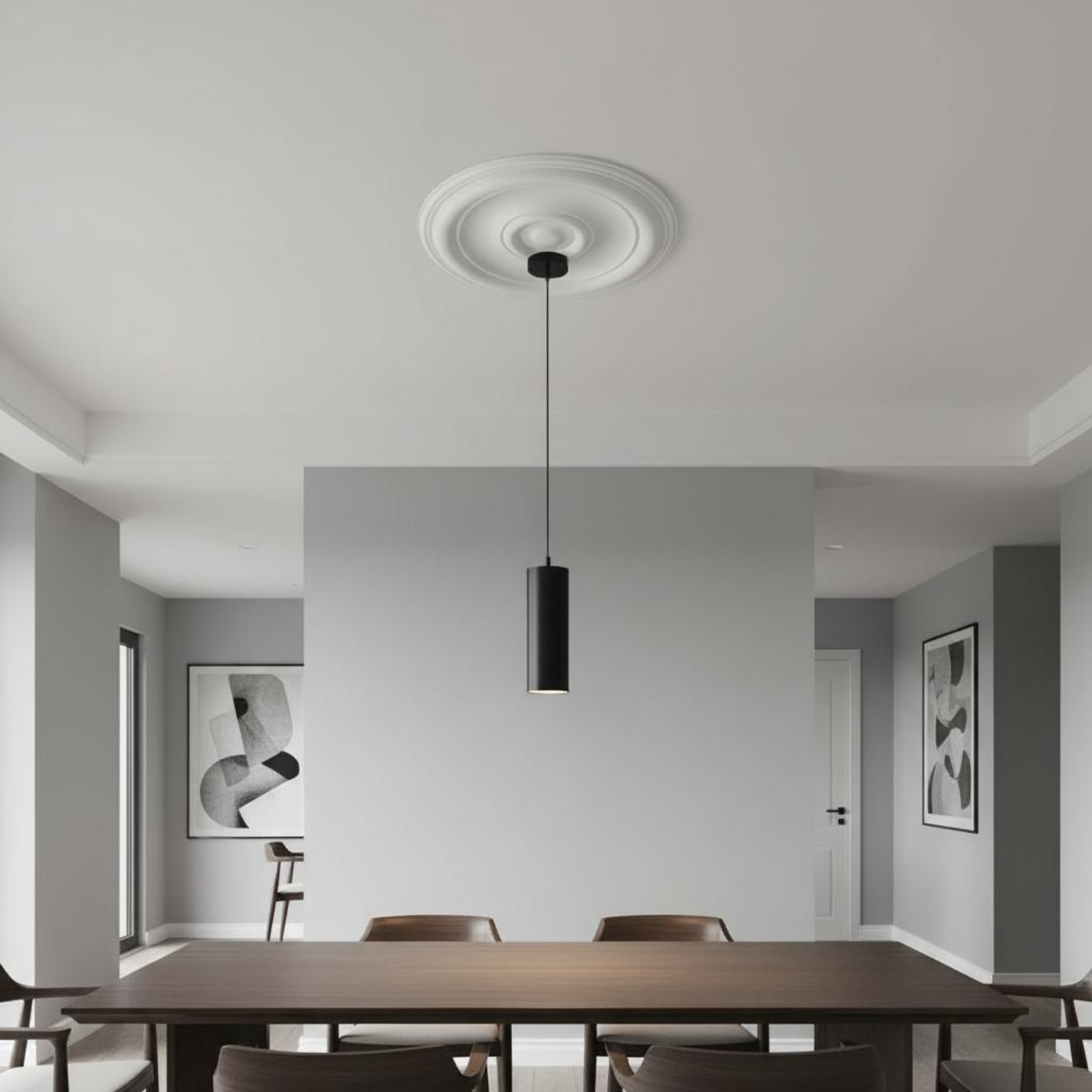 แผ่นปิดฝ้าเพดานทรงกลม ดีไซน์ยุ - Lighting Interior Decor บทวิจารณ์และราคา