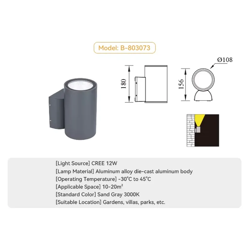 ไฟตกแต่งผนังภายนอกแบบกำหนดเอง  - Lighting Decoration Outdoor บทวิจารณ์และราคา