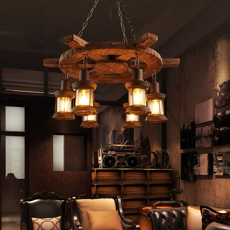 โคมไฟแขวนตกแต่งภายในสไตล์โบราณ - Lighting Interior Decor บทวิจารณ์และราคา