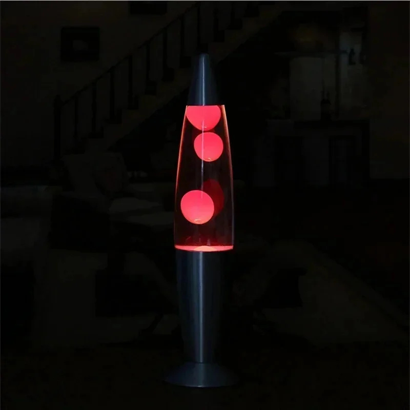 โคมไฟลาวา ฐานโลหะ ปลั๊กแบบ EU  - Lava Lamp Desktop บทวิจารณ์และราคา