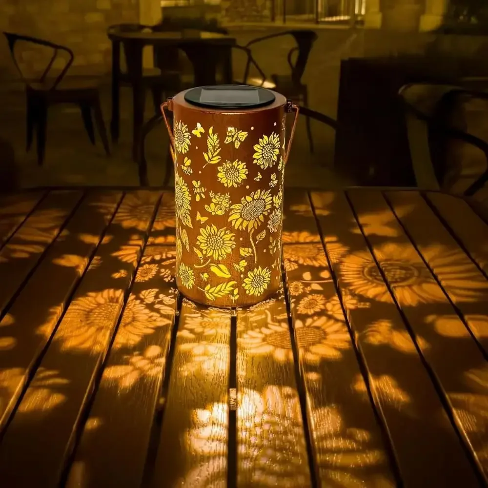 โคมไฟดอกทานตะวันและโคมไฟเงา กั - Lighting Decoration Outdoor บทวิจารณ์และราคา