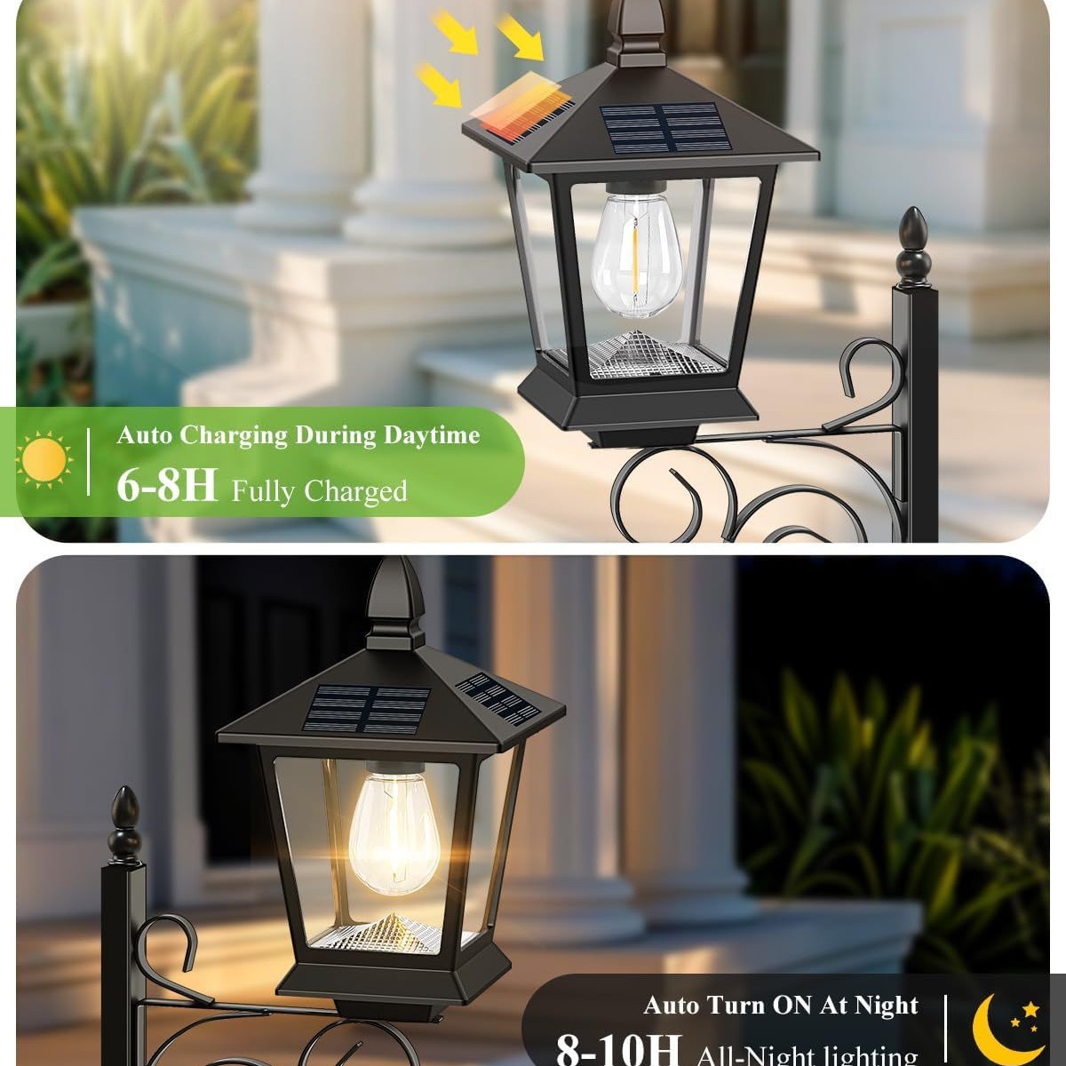 โคมไฟพลังงานแสงอาทิตย์ 2 in 1  - Lighting Decoration Outdoor บทวิจารณ์และราคา