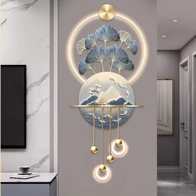 ภาพวาดตกแต่งระเบียงบ้านรูปต้นไ - Wall Decor Lighting Tree บทวิจารณ์และราคา