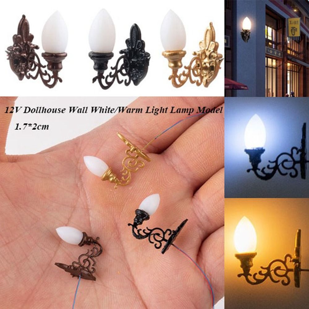 โคมไฟติดผนังบ้านตุ๊กตาขนาด 1.7 - Lighting Decor For House บทวิจารณ์และราคา