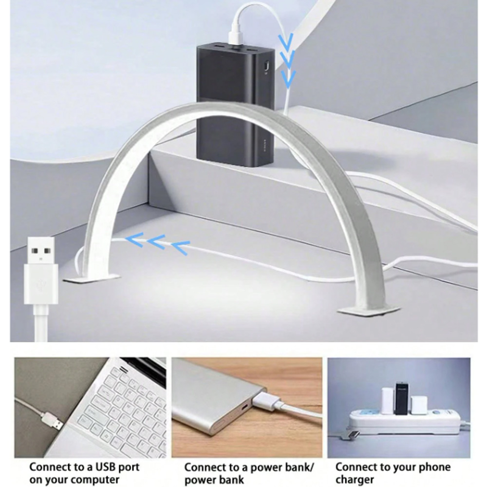 โคมไฟเล็บ 40/66 ซม. ไฟเสริม US - Led Moon Lamp บทวิจารณ์และราคา
