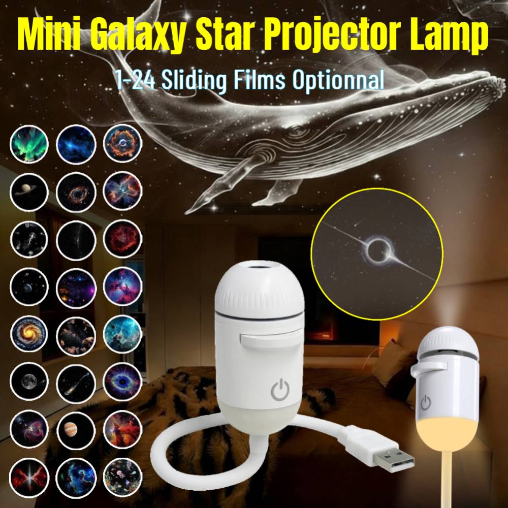 โปรเจคเตอร์ไฟกลางคืนมินิ กาแล็ - Lighting Decor For Bedroom บทวิจารณ์และราคา