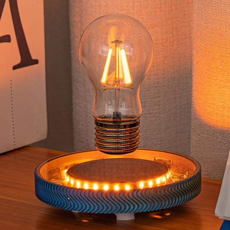 หลอดไฟ LED ลอยได้ไร้สาย โคมไฟต - Led Moon Lamp บทวิจารณ์และราคา