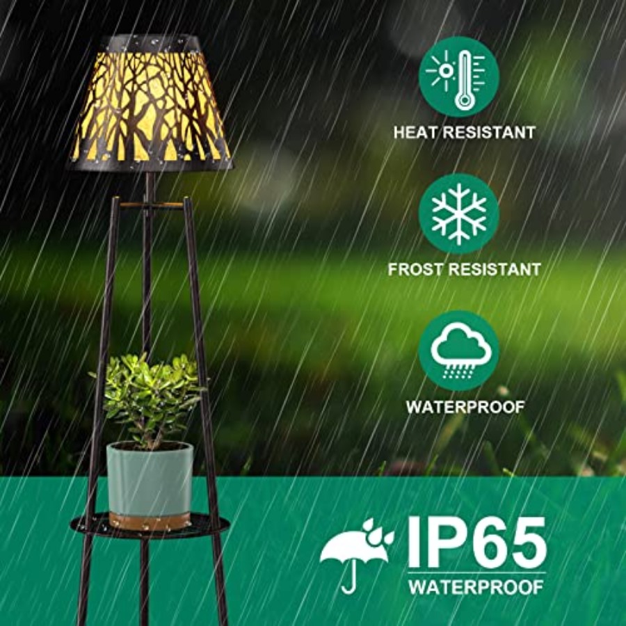 โคมไฟตั้งพื้นพลังงานแสงอาทิตย์ - Lighting Decoration Outdoor บทวิจารณ์และราคา