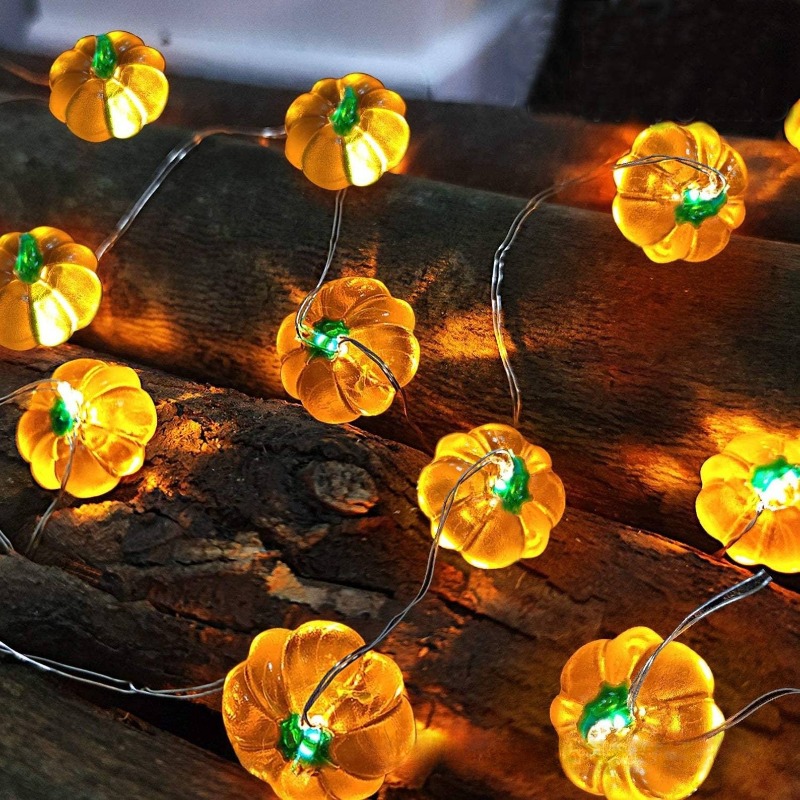 ไฟประดับฟักทองฮาโลวีน 1 เมตร 1 - Home Decor Lighting Tricks บทวิจารณ์และราคา