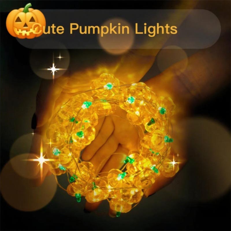 ไฟประดับฟักทองฮาโลวีน 1 เมตร 1 - Home Decor Lighting Tricks บทวิจารณ์และราคา