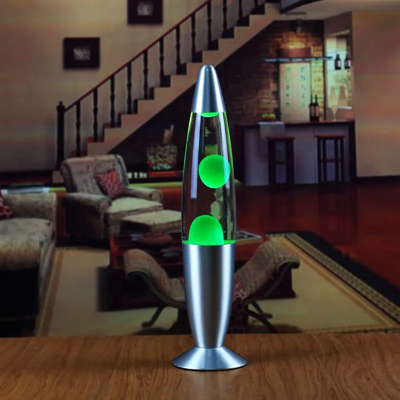 โคมไฟลาวาภูเขาไฟ 25W หลากสี พร - Lava Lamp Desktop บทวิจารณ์และราคา