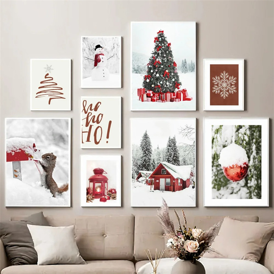 โปสเตอร์และภาพพิมพ์สไตล์วินเทจ - Wall Decor Lighting Tree บทวิจารณ์และราคา