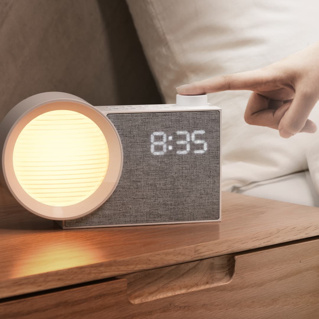 นาฬิกาปลุกพร้อมไฟ LED WILIT พร - Lighting Decor For Bedroom บทวิจารณ์และราคา