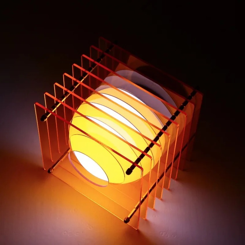 โคมไฟดวงจันทร์ DIY อะคริลิกหลา - Lighting Decor Home บทวิจารณ์และราคา