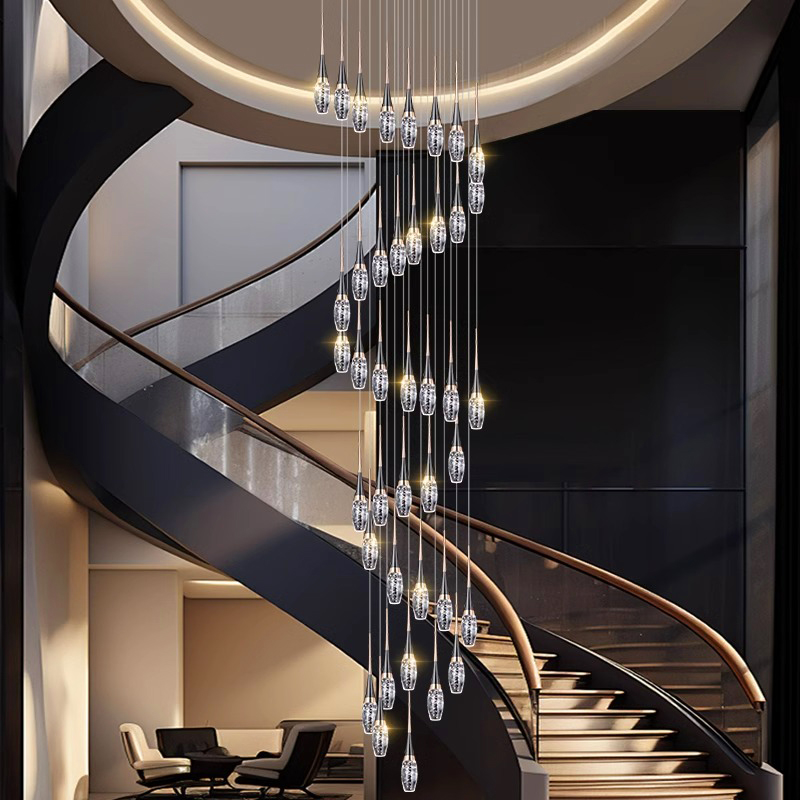 โคมไฟระย้าคริสตัลตกแต่งบ้านสไต - Lighting Interior Decor บทวิจารณ์และราคา