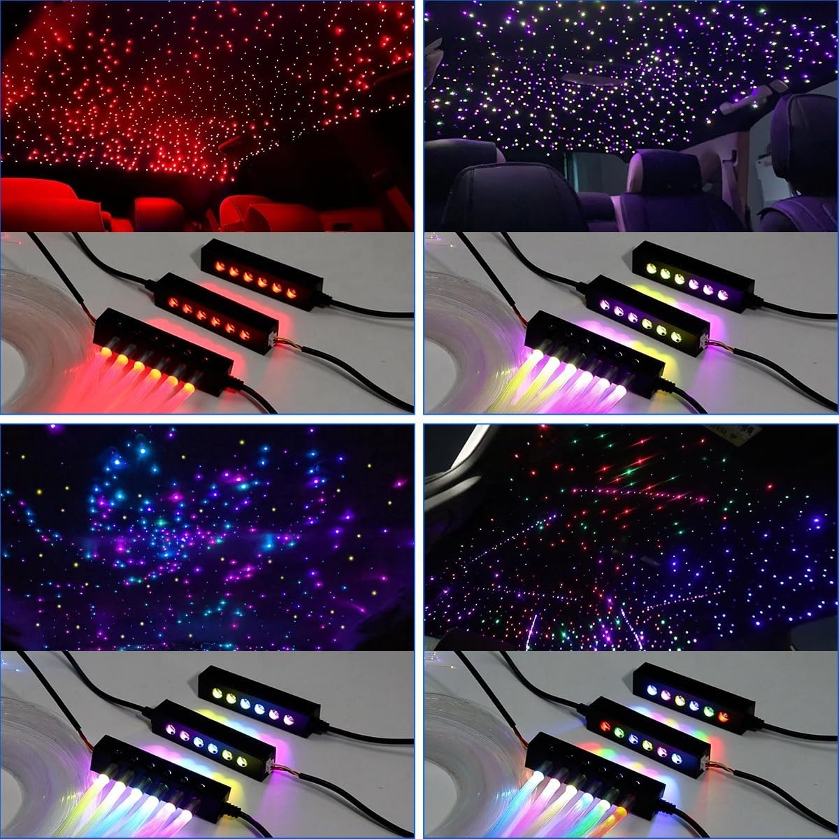 ไฟเบอร์ออปติก RGB สำหรับตกแต่ง - Lighting Interior Decor บทวิจารณ์และราคา