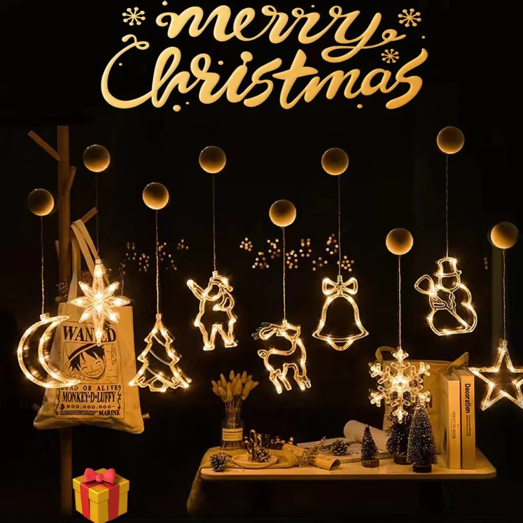 1-20PCS LED คริสต์มาสดูดถ้วยไฟ - Wall Decor Lighting Tree บทวิจารณ์และราคา