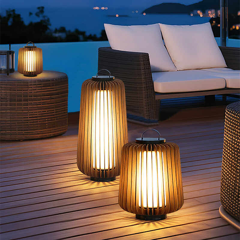 โคมไฟตั้งพื้นเรืองแสง ไฟ LED พ - Lighting Decoration Outdoor บทวิจารณ์และราคา